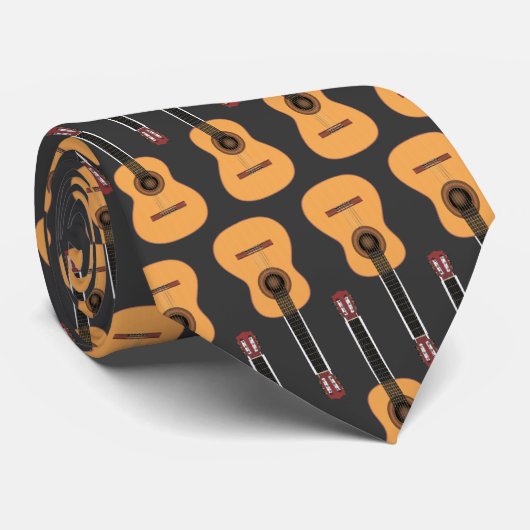 Cravate classique de guitare acoustique (Roulé)