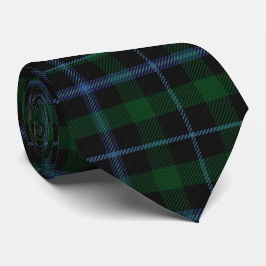 Cravate classique de plaid de tartan de Murray de (Roulé)