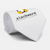Cravate classique de Slackware Linux Tux (Roulé)