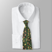 Cravate Classique Floral – Jardin Élégant (Attaché)
