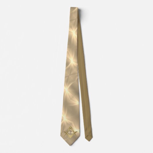 Cravate Classique Gold Masonic (Devant)