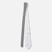 Cravate classique Houndstooth (Dos)