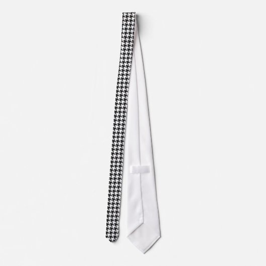 Cravate classique Houndstooth (Dos)