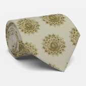 Cravate Classique Mandala Inde Style 4 (Roulé)