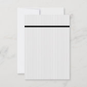 Cravate classique Mariage double mâle gris RSVP (Dos)