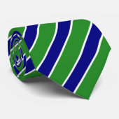 Cravate Classique Vert Forêt Marine Fête des Pères (Roulé)