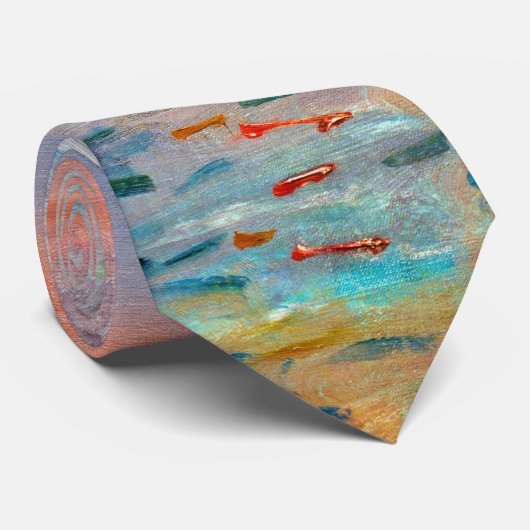Cravate Claude Monet - Impression, lever de soleil (Roulé)
