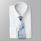 Cravate Claude Monet Impressionist Water Lillies Painting (Attaché)