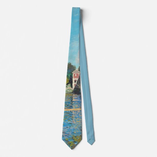 Cravate Claude Monet Le Pont d'Argenteuil (1874) (Devant)