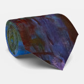 Cravate Claude Monet - Nymphéas bleus (Roulé)