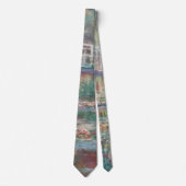 Cravate Claude Monet Water Lilies Neck Tie (Devant)