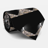 Cravate Clavier dans l'espace (Roulé)