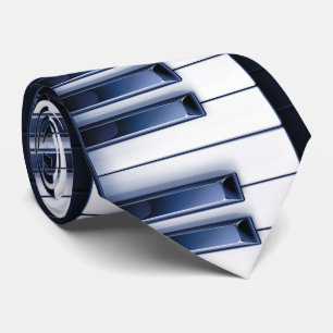 Cravate Clavier Play Piano Musical Clavier Necktie V2
