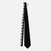 Cravate Clavier pour piano (Dos)