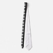 Cravate Clavier pour piano (Dos)