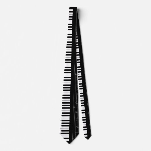 Cravate Clavier pour piano (Devant)