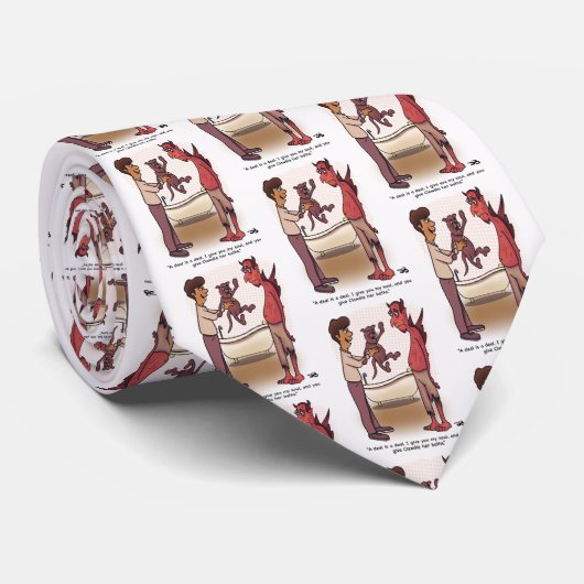 Cravate Clawdia Necktie (Roulé)