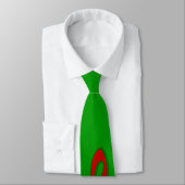 Cravate Clef triple de Noël rouge (Attaché)