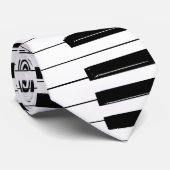 Cravate Clés de piano (Roulé)