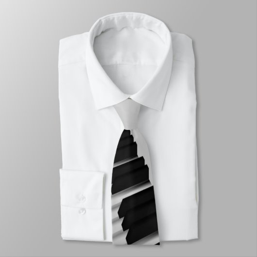 Cravate Clés de piano (Attaché)