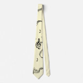 Cravate Climactic G Clef Yellpw (Devant)