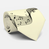 Cravate Climactic G Clef Yellpw (Roulé)