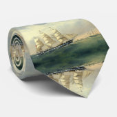 Cravate Clipper Ship The Helen Pembroke 1870 (Roulé)