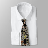 Cravate Clockwork Steampunk motif (Attaché)