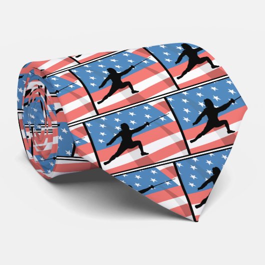 Cravate Clôture Amérique (Roulé)