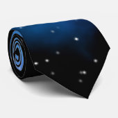 Cravate Clouages spatiaux Galaxy Starlight (Roulé)