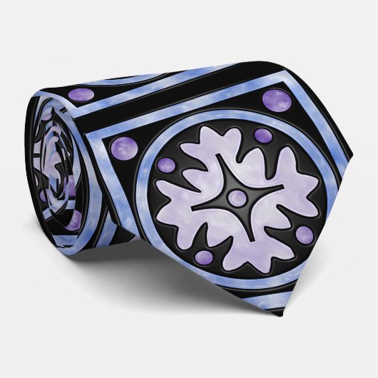 Cravate Clouded stained Glass (Roulé)