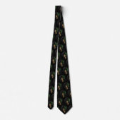 Cravate Clover Earring St. Patrick's Day (Dos)