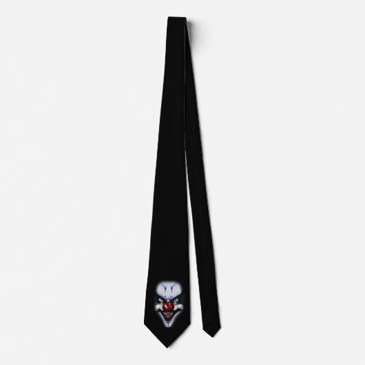 Cravate Clown effrayant (Devant)