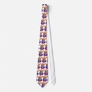 Cravate Clown psychopathe