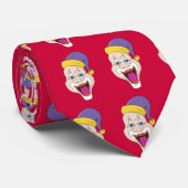 Cravate Clown sauvage (Roulé)