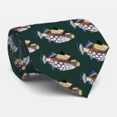 Cravate Clown triggerfish (Roulé)