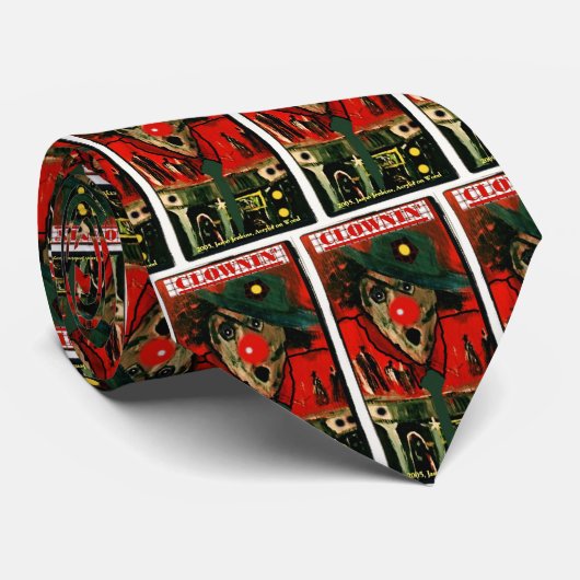 CRAVATE CLOWNIN GRAFF (Roulé)