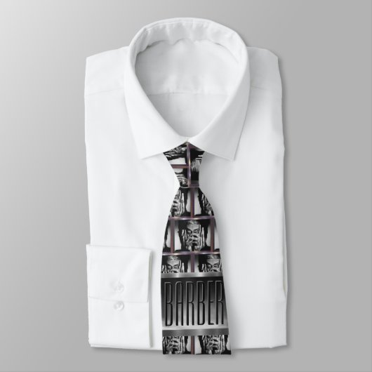 Cravate club de barbier (Attaché)