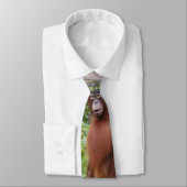 Cravate Club de fan de faune d'orang-outan (Attaché)