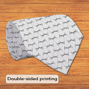 Cravate Club de golf motif gris intelligent