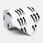 Cravate Club de lecture vilain de fille (Roulé)