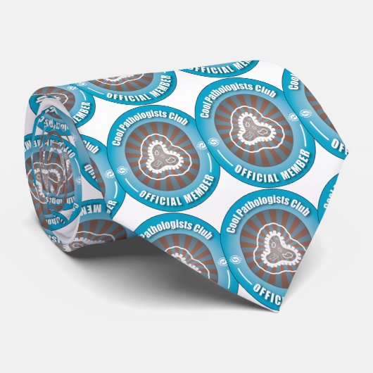 Cravate Club frais de pathologistes (Roulé)