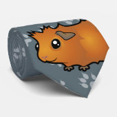 Cravate Cobaye de bande dessinée (délabré) (Roulé)