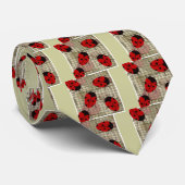 CRAVATE COCCINELLE (Roulé)