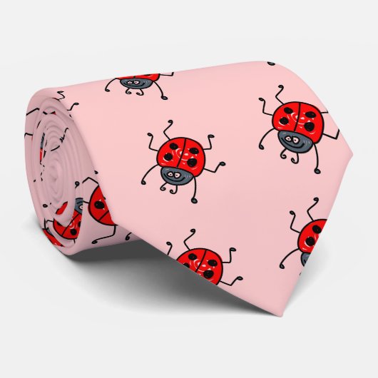 Cravate coccinelle (Roulé)