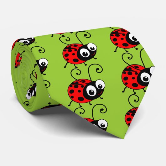 Cravate Coccinelle mignonne (Roulé)
