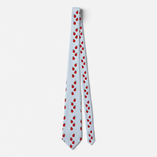 Cravate Coccinelles rouges Thunder_Cove de rampement (Devant)