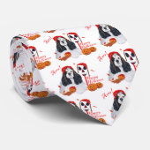 Cravate Cocker Spaniel Américain Halloween (Roulé)