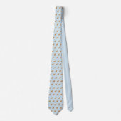 Cravate Cocker Spaniel Chiens Motif Monogramme (Devant)