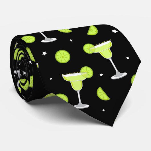 Cravate Cocktail Barman Mixologue (Roulé)